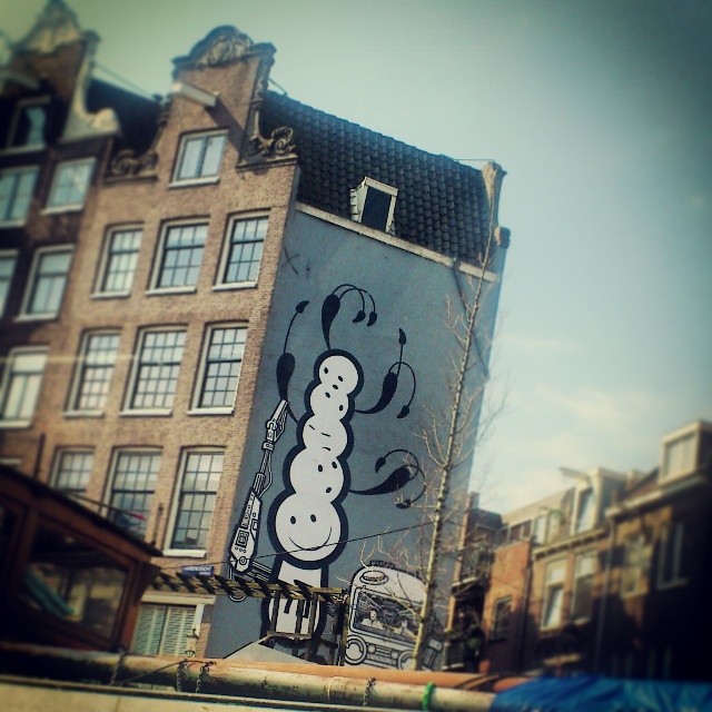 Street art in Amsterdam